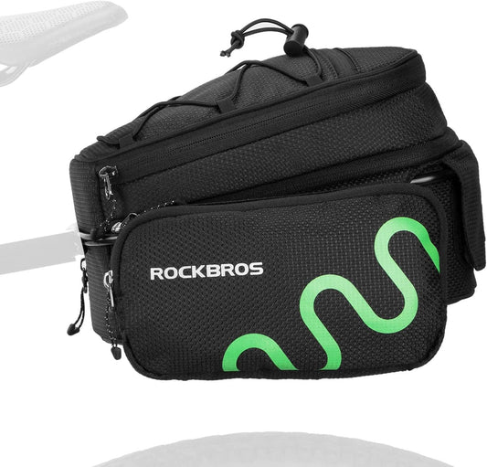 ROCKBROS Fietsdrager Tas Zadeltas Snelkoppeling Uitbreidbaar 6/8L