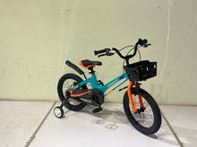 Afbeelding in Gallery-weergave laden, SKYS kinderfiets van 3 t/m 9 jaar 14/16/18 inch blauw oranje
