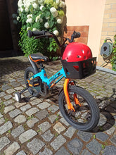 Afbeelding in Gallery-weergave laden, SKYS kinderfiets van 3 t/m 9 jaar 14/16/18 inch blauw oranje
