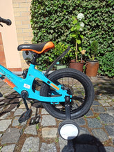 Afbeelding in Gallery-weergave laden, SKYS kinderfiets van 3 t/m 9 jaar 14/16/18 inch blauw oranje
