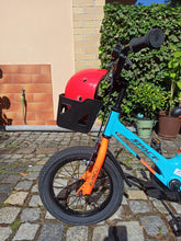 Afbeelding in Gallery-weergave laden, SKYS kinderfiets van 3 t/m 9 jaar 14/16/18 inch blauw oranje
