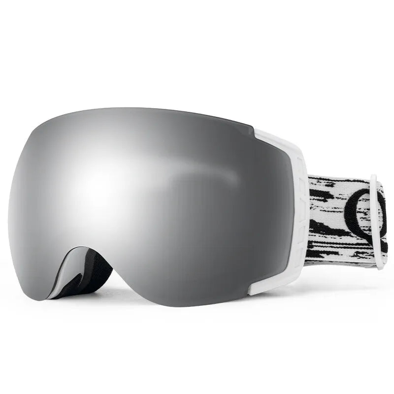 Qunature skibril, snowboardbril, anti-condens UV400 dames/heren voor brildragers