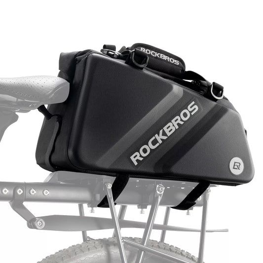 ROCKBROS bagagetas fiets achterwieltassen 11,6L zadeltas bagagerek -