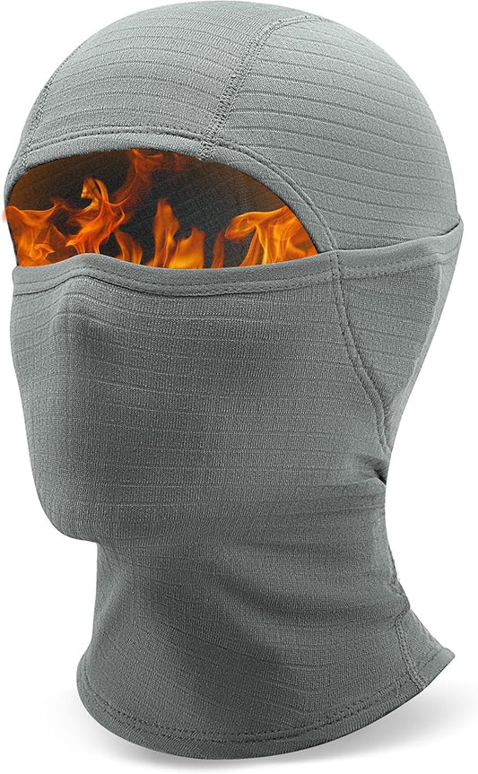 Qunature Bivakmuts Winter Skimasker Balaclava Ski Motor Gezichtsmasker Dames/Mannen Warm Winddicht Ademend Bivakmuts voor Buitensporten Skiën Snowboarden Fietsen