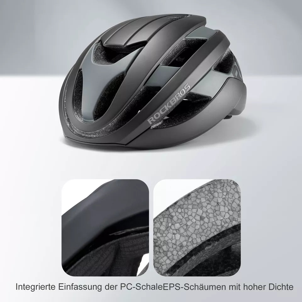 ROCKBROS fietshelm fietshelm unisex beschermhelm voor mountainbike racefietshelm