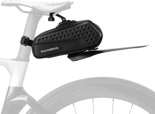 ROCKBROS zadeltas hardshell fietstas met spatbord en snelsluiting