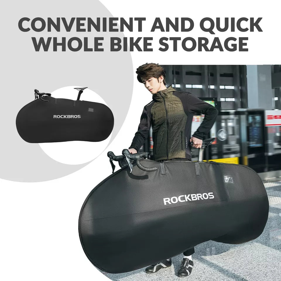 ROCKBROS fietstransporttas voor 1 fiets tot 26 inch opbergtas MTB