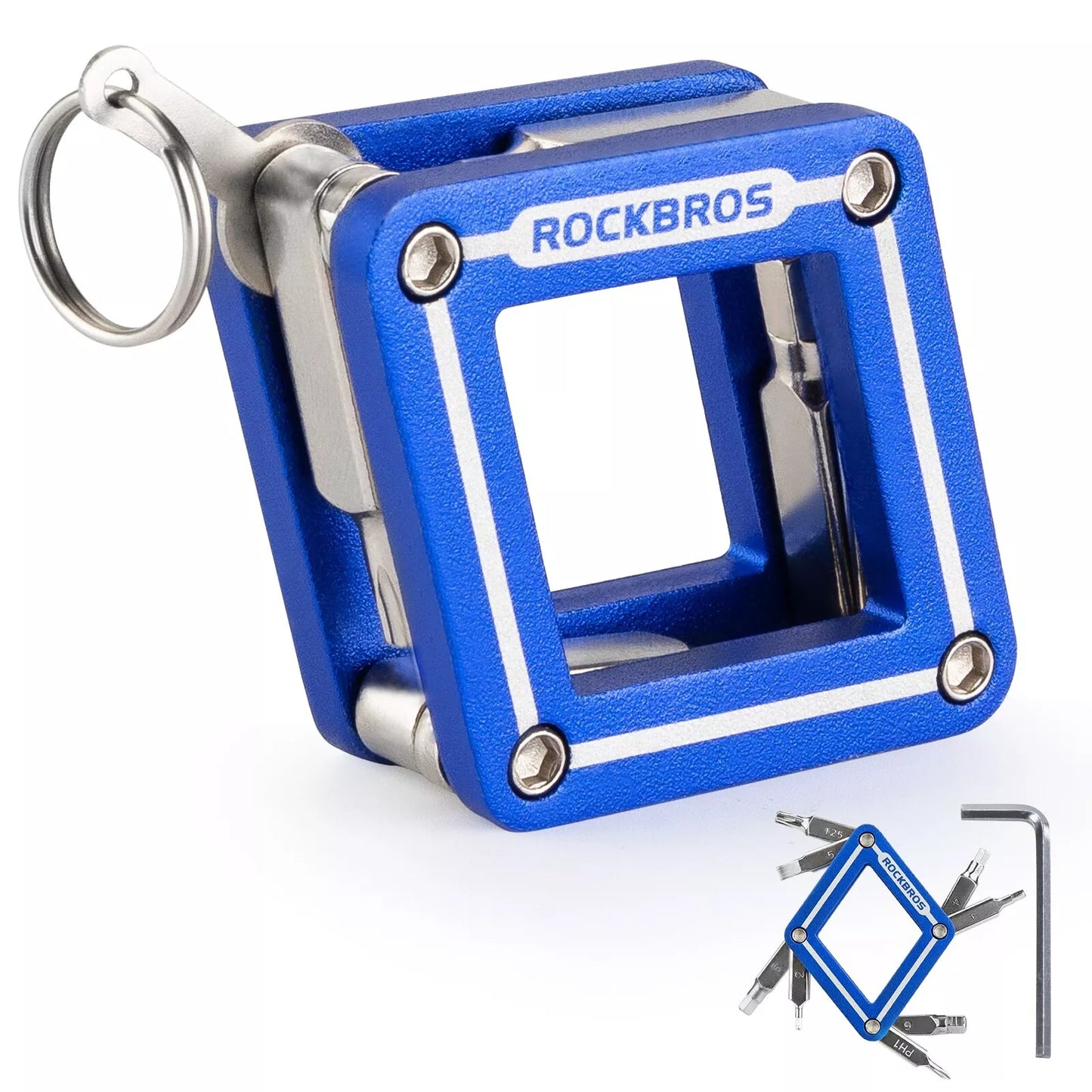 ROCKBROS fiets multifunctioneel gereedschap 8 in 1 reparatie vouwgereedschap reparatie