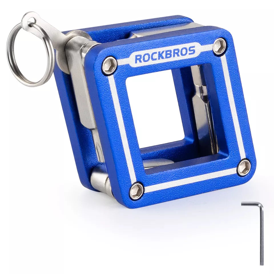 ROCKBROS fiets multifunctioneel gereedschap 8 in 1 reparatie vouwgereedschap reparatie