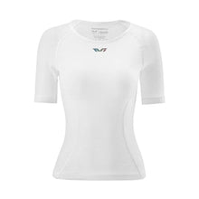 Afbeelding in Gallery-weergave laden, ROCKBROS dames fitness sportshirt gym sport wit sportfunctioneel shirt met korte mouwen
