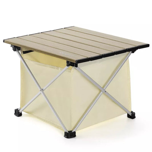 Qunature campingtafel opvouwbare aluminium tafel met 600D zak picknicktafel tot 15KG