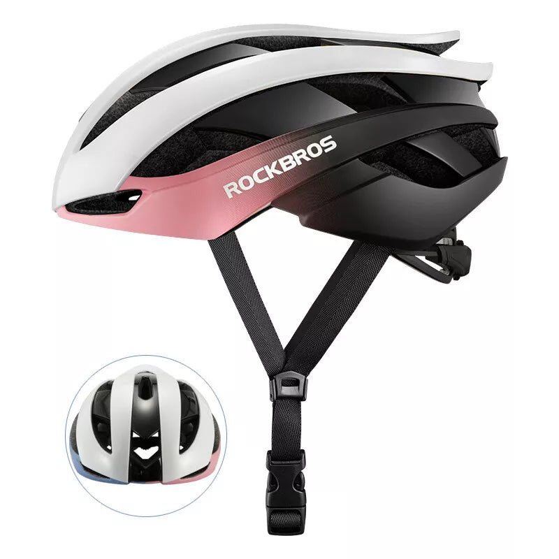 ROCKBROS fietshelm voor dames en heren fietshelm 4 kleuren beschermhelm M/L 55-61 cm