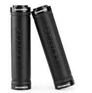 ROCKBROS Bike Grips Lock-On Handlebar Grips MTB Bike Anti-Slip Zwart