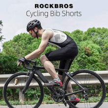 Afbeelding in Gallery-weergave laden, ROCKBROS Fietsshort met riemen Korte gewatteerde fietsbroek M-4XL
