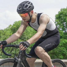 Afbeelding in Gallery-weergave laden, ROCKBROS Fietsshort met riemen Korte gewatteerde fietsbroek M-4XL
