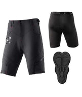 ROCKBROS Elite Shorts met binnenbroek & pad Heren Zwart