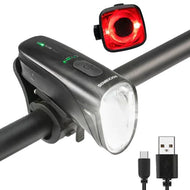 ROCKBROS Fietslichtset 200M Verlichting StVZO Achterlicht LED IPX5 Fietslicht