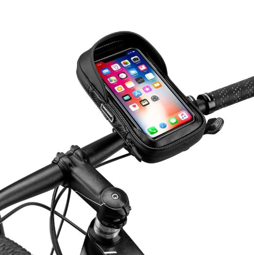 ROCKBROS mobiele telefoon tas fietsframe tas mobiele telefoon houder stuur tas voor 6,2 "mobiele telefoon Motorfiets