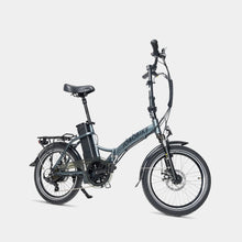 Afbeelding in Gallery-weergave laden, E-bike Shimano 7 versnellingen 11-28T 20 inch opvouwbaar JOBOBIKE Sam zilver
