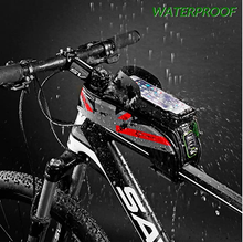 Afbeelding in Gallery-weergave laden, ROCKBROS 021-1 Fietsframetas Waterdicht GSM-tas 5.8/6.0 Inch
