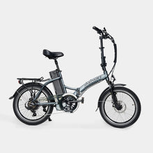 Afbeelding in Gallery-weergave laden, JOBOBIKE Sam E-bike Shimano 7 versnellingen 11-28T 20 inch opvouwbaar Blauw Grijs
