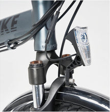 Afbeelding in Gallery-weergave laden, E-bike Shimano 7 versnellingen 11-28T 20 inch opvouwbaar JOBOBIKE Sam zilver
