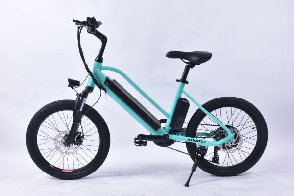 MYATU 5 E-bike voor kinderen Elektrische Fiets Groen