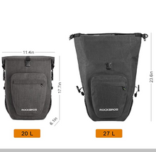 Afbeelding in Gallery-weergave laden, ROCKBROS AS-001-2 Fiets Baggagedragertas 100% Waterdicht 20-27L
