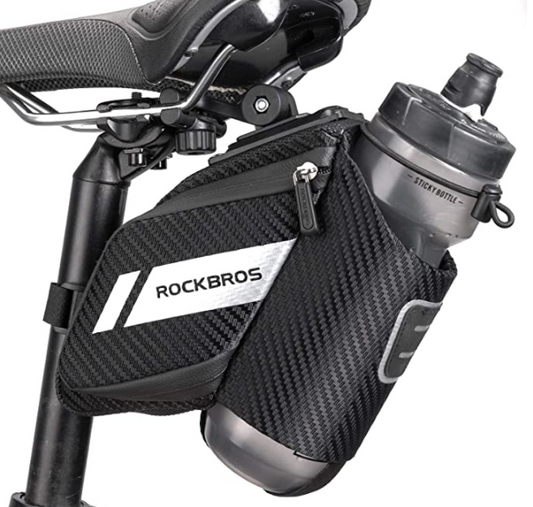 ROCKBROS C32 Fiets Zadeltas met Fleshouder Reflecterend ong. 1L