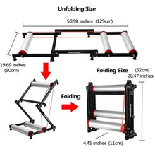 Afbeelding in Gallery-weergave laden, ROCKBROS Rollertrainer Fiets Sportfiets Plooibaar voor 16-28&#39;&#39;
