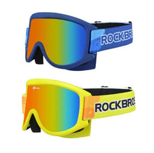 Afbeelding in Gallery-weergave laden, ROCKBROS Skibril voor Meisjes Jongens Kinderbrillen Winter Anti-Fog Skibril Blauw
