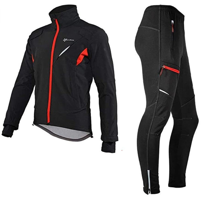 ROCKBROS Winter Fietsen jas broek set