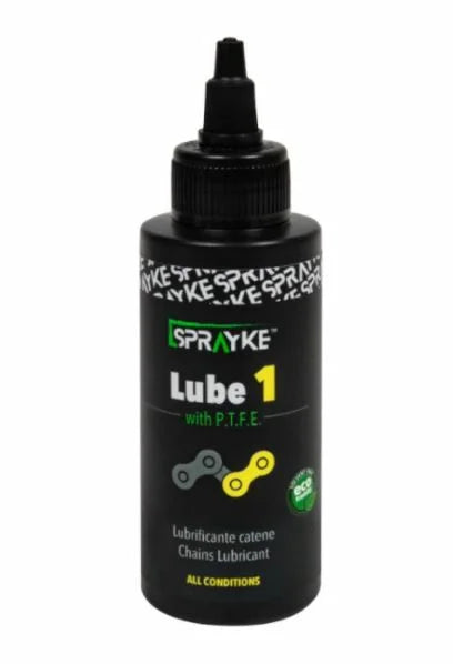 SPRAYKE Lube 1 Kettingsmeermiddel kettingolie met was in fles 100ml