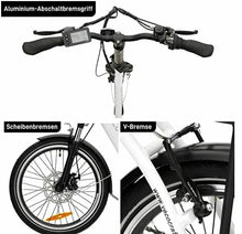 Afbeelding in Gallery-weergave laden, VecoCraft E-Pax elektrische plooifiets 20 inch E Bike 250W motor Shimano 7 versnellingen
